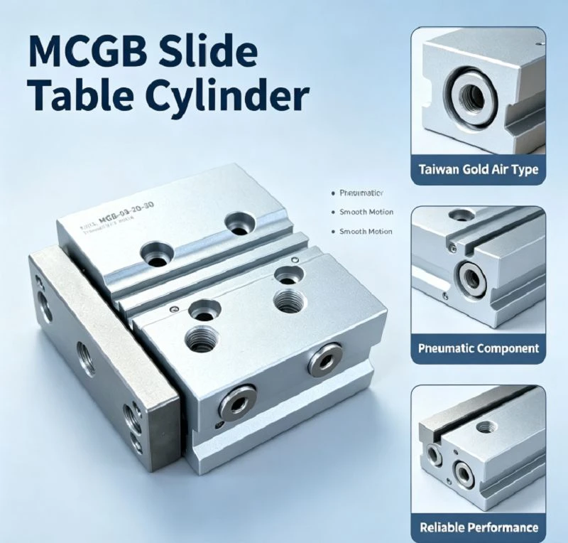 MCGB-03-25-25 Mini Twin-Guide Pneumatic Cylinder